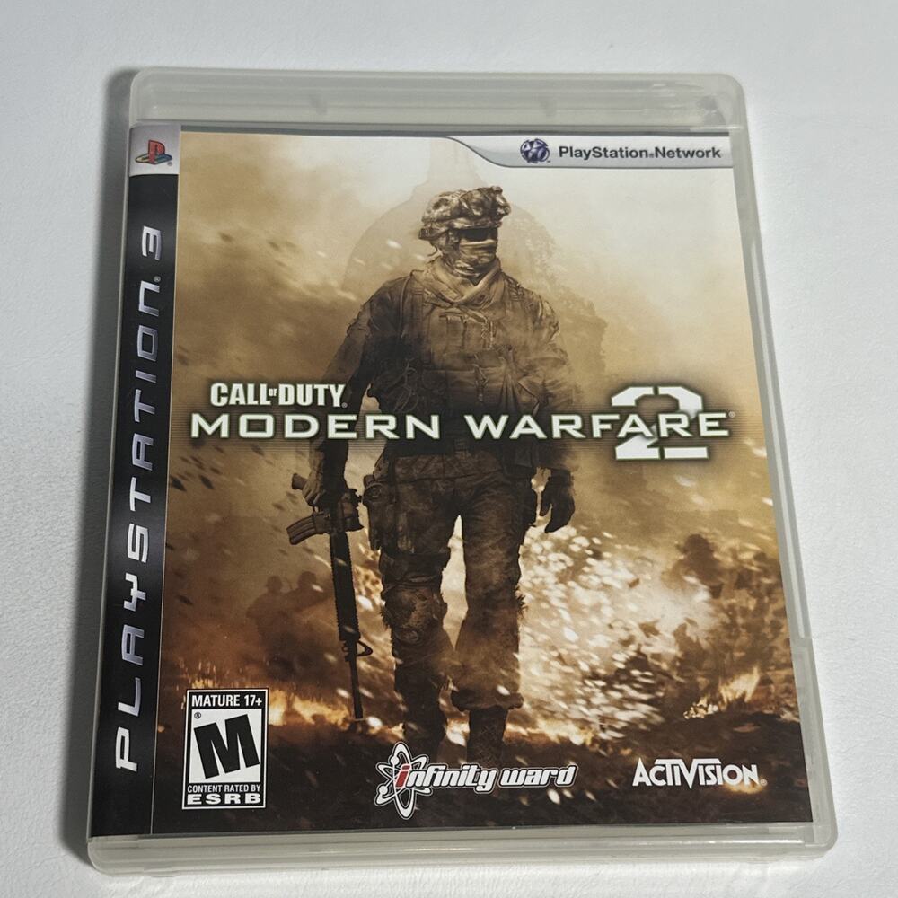 Call of Duty Modern Warfare 2 Sony PlayStation 3 Complete Game with Manual